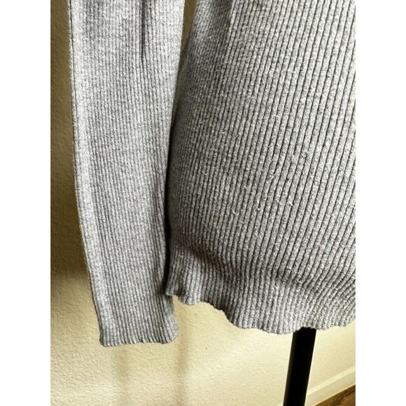 Subtle Luxury Believe XS/S Tencel Longsleeve Ribbed Side Slit Comfortable Crew - Picture 8 of 12